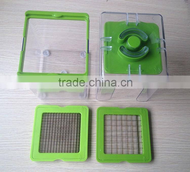 The box shape fruit and vegetable chop magic