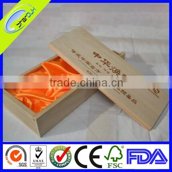 high quality wooden wedding box invitation