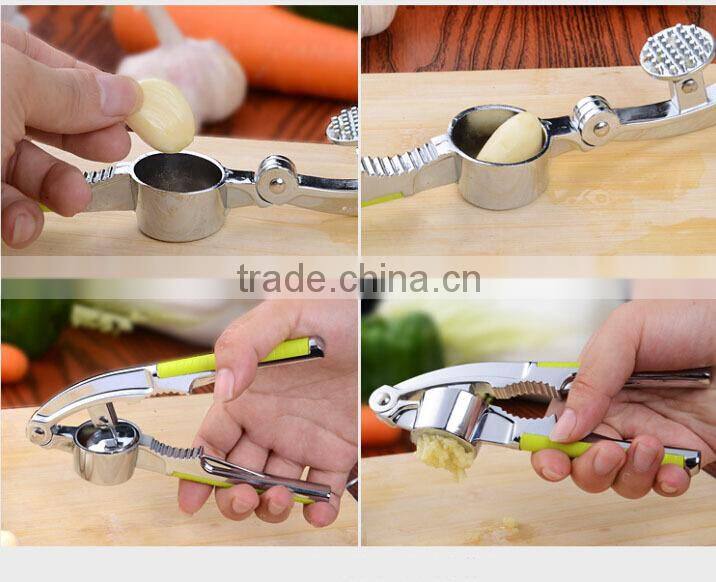 kitchen supplies high quality garlic press hand squeezer crusher masher