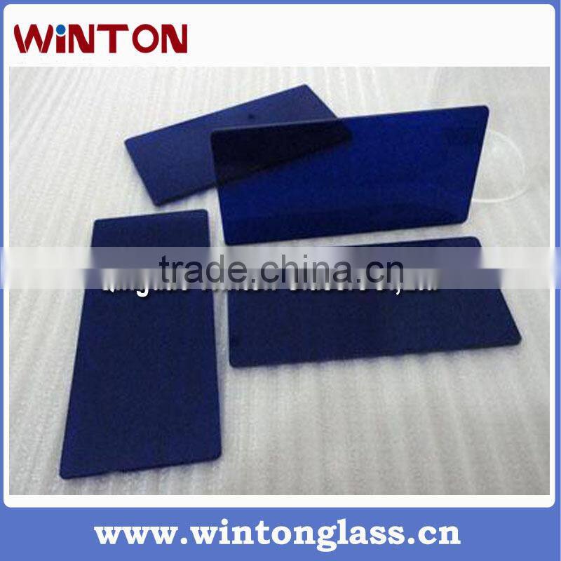 Blue optical filter glass QB