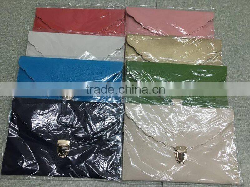 New Products Monogrammable PU Evening Clutch Bags