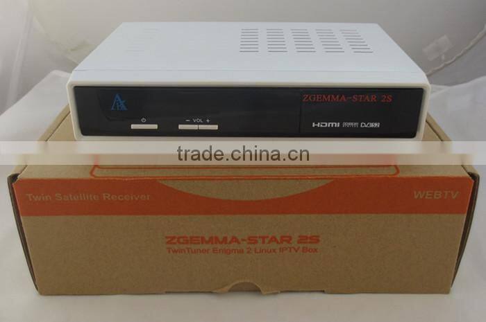 Enigma2 Zgemma Star 2s HD satellite tv receiver Linux OS with internet connection with 2-3 days fast shipping