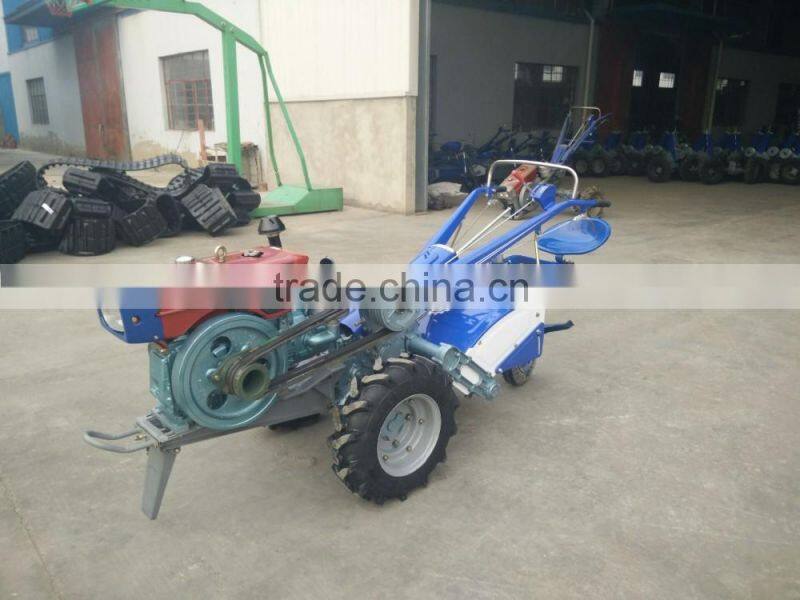 Diesel walking tractor with plough/walking behind tractor/diesel power tiller