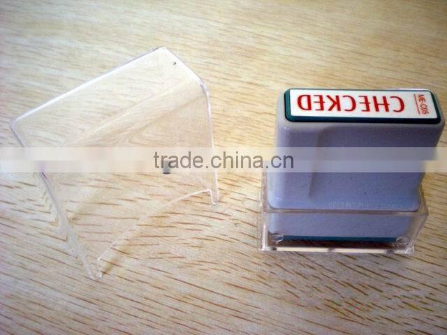 round colorful small office rubber date stamp machine