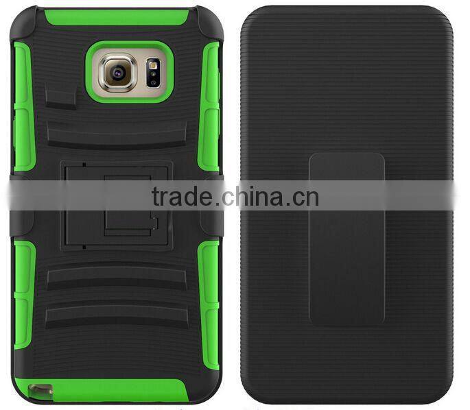 New Arrival for galaxy note 5 pc case belt clip Factory Price