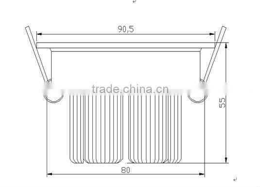 Epistar 5w led Ceiling light for lighting, 90.5mm Hole, Milky white cover