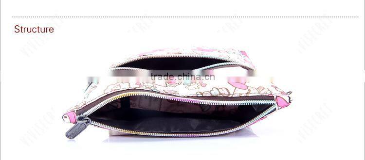 vivisecret two zipper big size brand cosmetic bag for women OEM