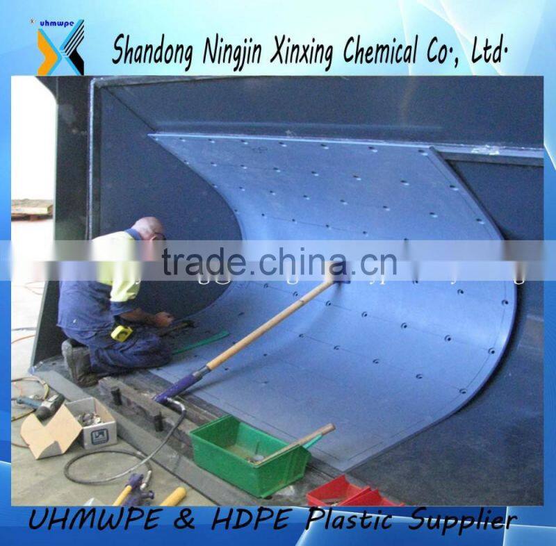 Tivar 88 sheet/UHMWPE Chute Liner/PE1000 Board for Coal Bin Liner