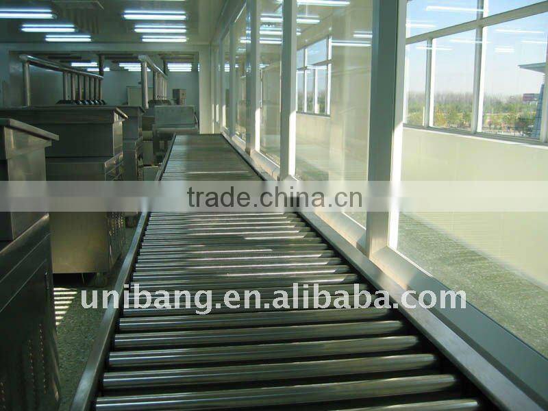 Gravity straight carbon/SS Roller Conveyor