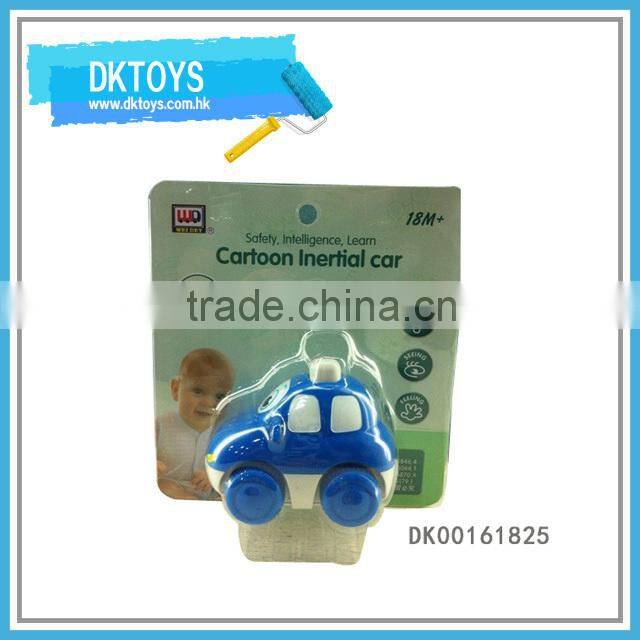 Mini Size Safe Plastic Cartoon Plane Toy Friction Toy Plane