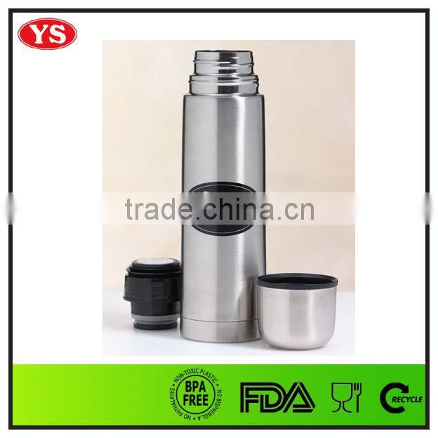 1000ml food grade double wall 18 8 stainless steel vacuum flask