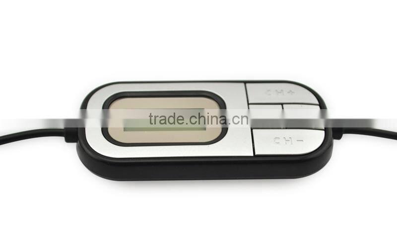 am fm portable radio,FM transmitter with LCD display