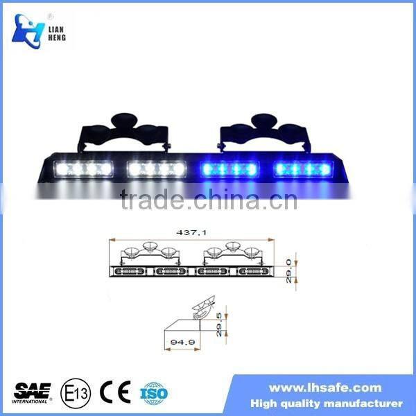 New Product Car visor light emergency warning lights car visor dash strobe light LTDG-T4S-4