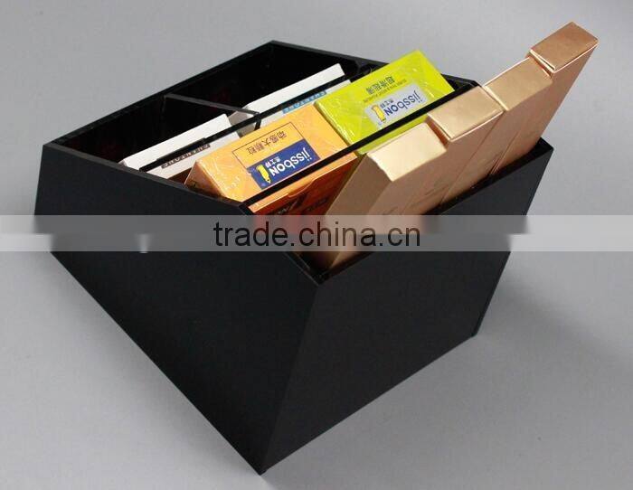 acrylic desk top storage display box