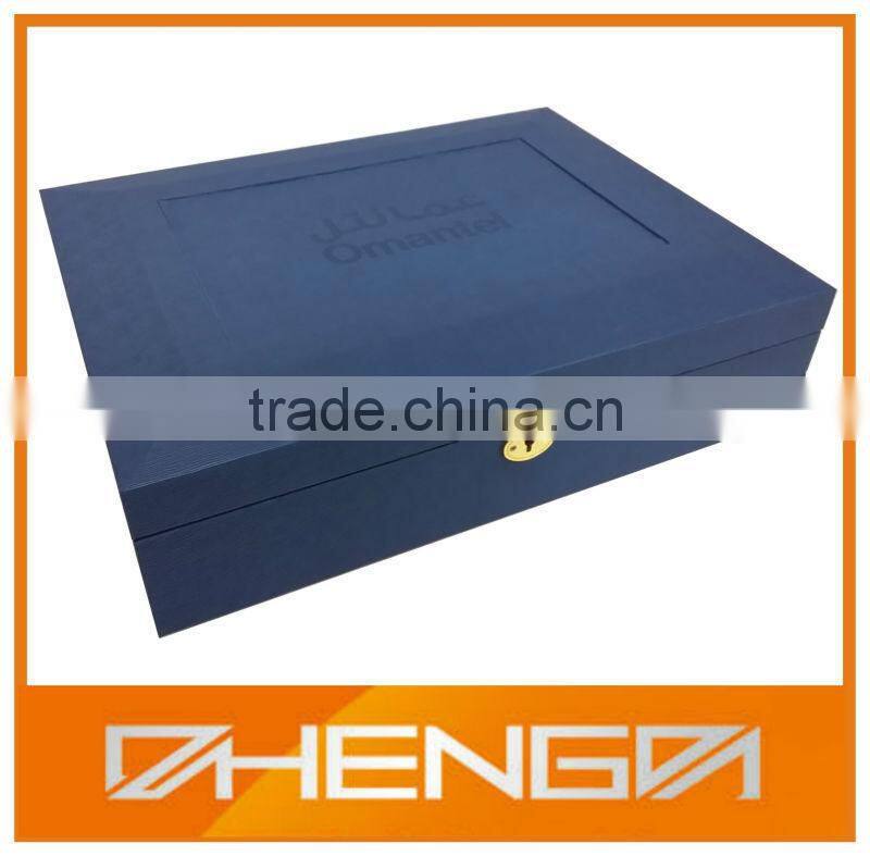 High Quality Black matte wooden tea box for gift(ZDL-W317)