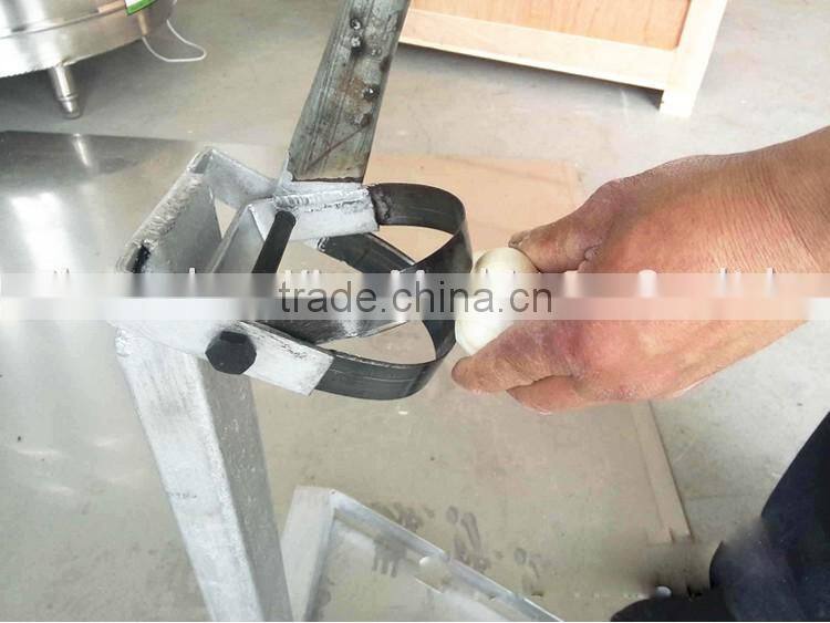 Garlic root cutting machine / garlic root cutter / garlic cutting machine