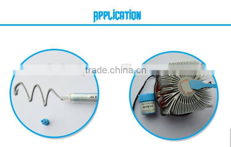 HY810 High Conductive grey Thermal Grease paste compound for CPU cooler