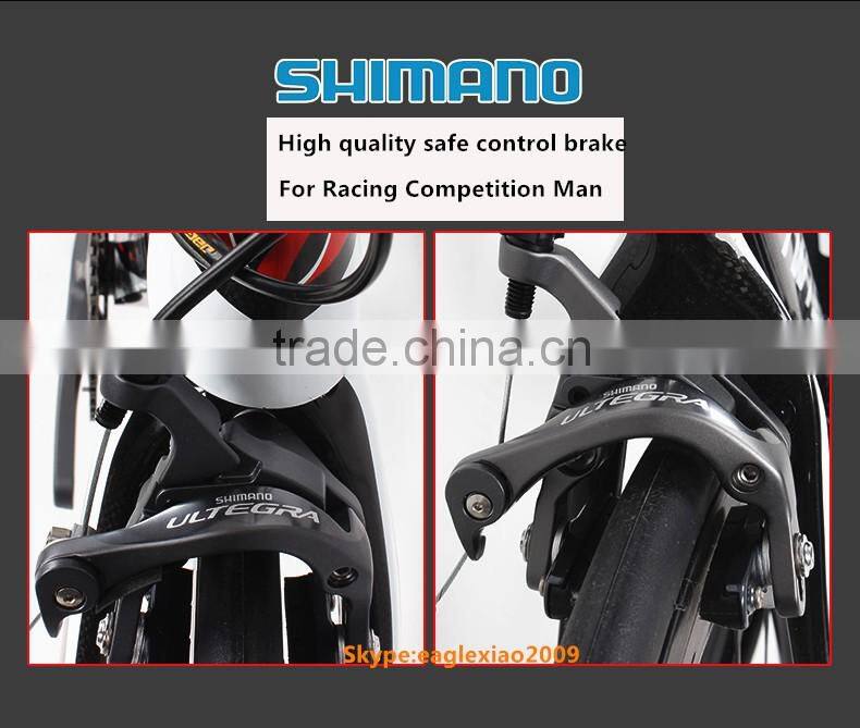 shift levers ultetra 6800 22speed brakes full carbon road bike with led light USB charger