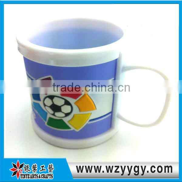 charm 3D pvc mug cup for girls
