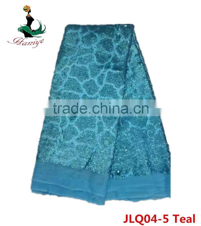Haniye JLQ04-1/Beautiful types of tulle lace african french dress net lace fabrics with sequins