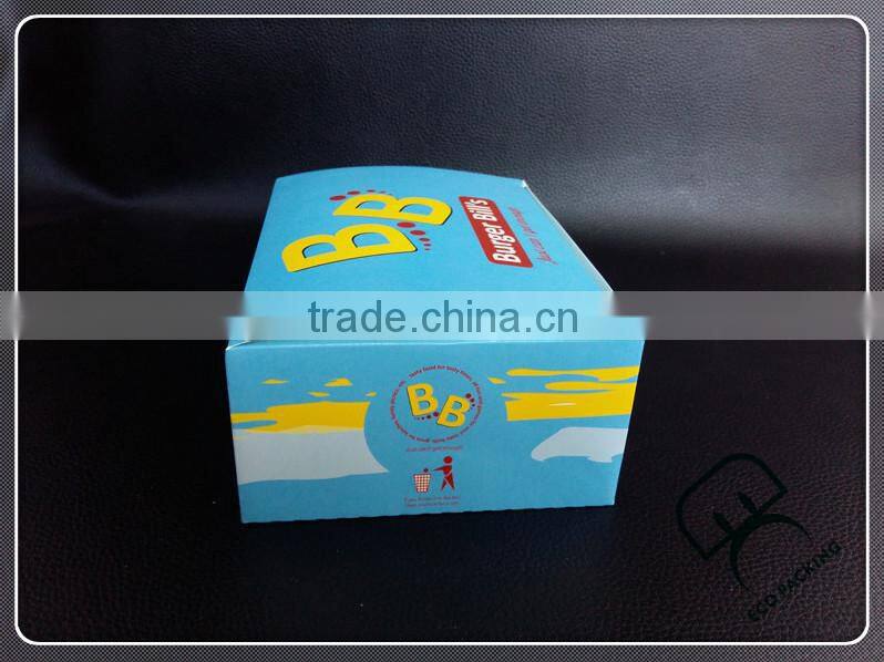 Simple structure Cheapest paper box in the world foldable food grade paper box