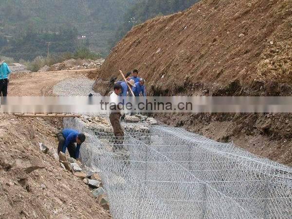 We professional offer hot dipped galvanized Gabion baskets with 2.7mm diameter