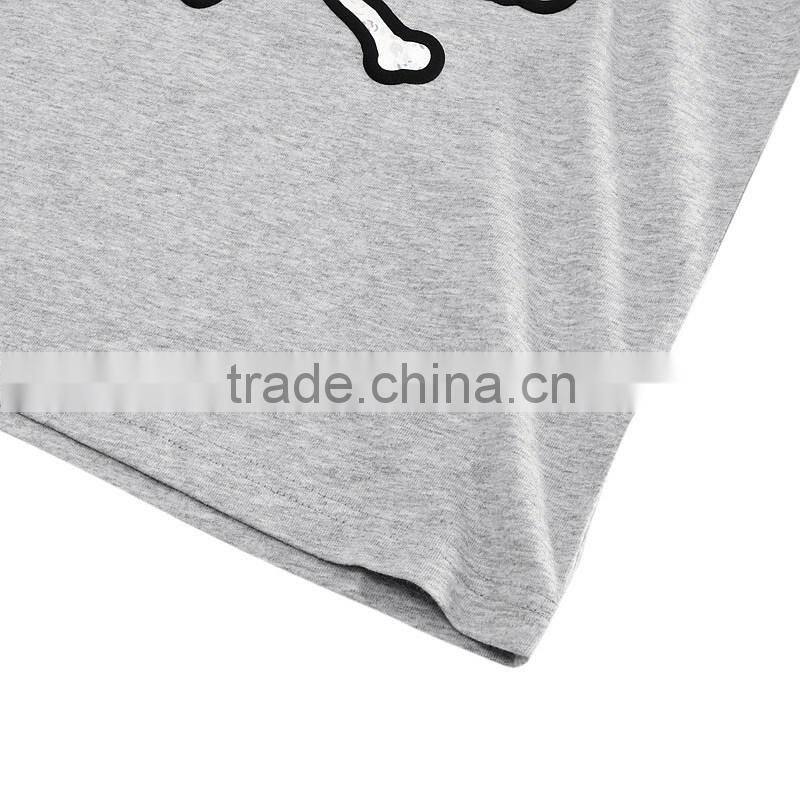 Woman Long Sleeve T-shirt with Puff Print