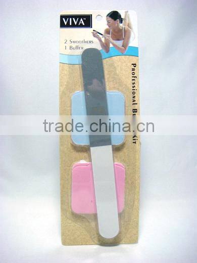 Professional Pedicure Set/Buffer Kit, Emery Boards, For One Dollar Item