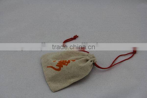 Modern unique one bottle jute wine bags