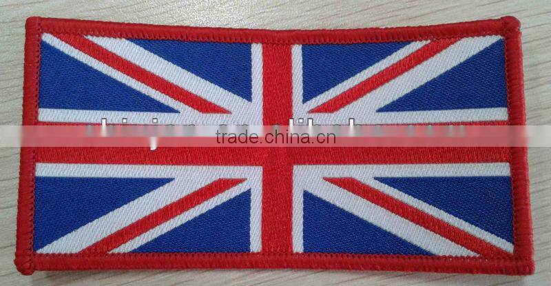 iron on woven patch/badge for cloth/ embroidery patch