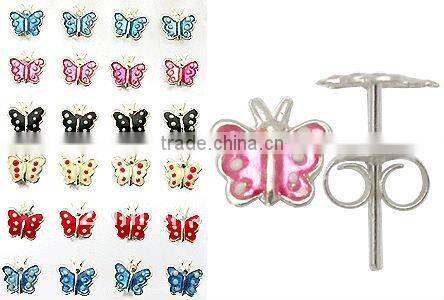 Ear Studs - Silicon Ball with Spikes