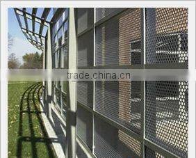 Architectural decorative perforated metal sheet mesh