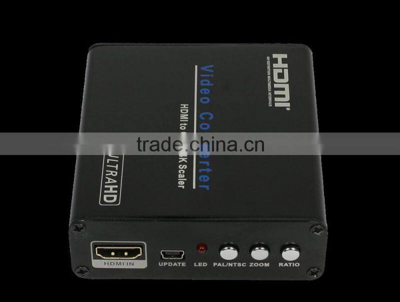 4 K hdmi to av converter , video converter supports scaler