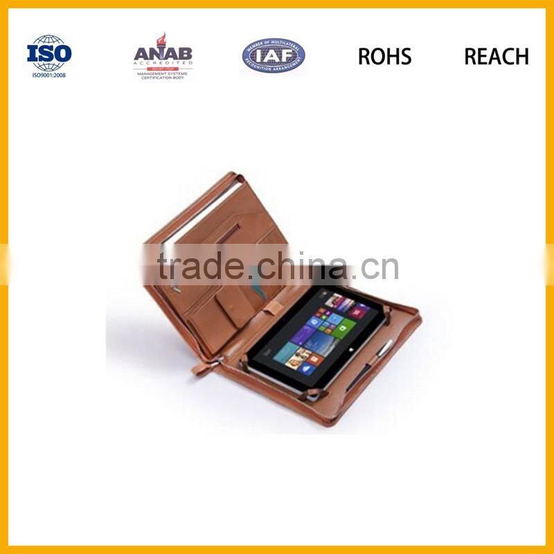 Custom Waterproof Soft Leather Notebook Cover Diary Cover Report Cover Document Cover