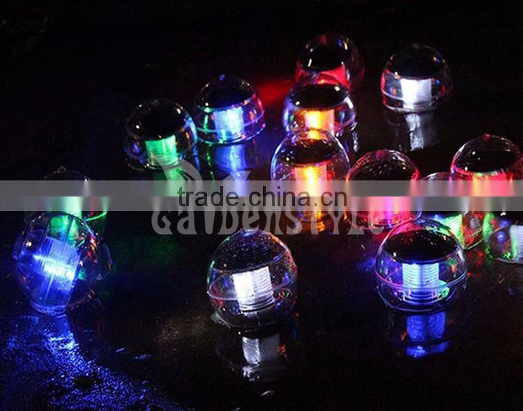 china led light waterproof Color Changing Globe , round solar floating ball light fixtures in china, professional china light