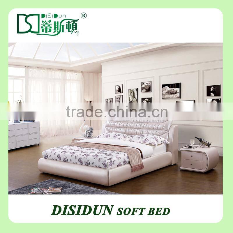 Royal Household Leather cheap pu bed DS-266