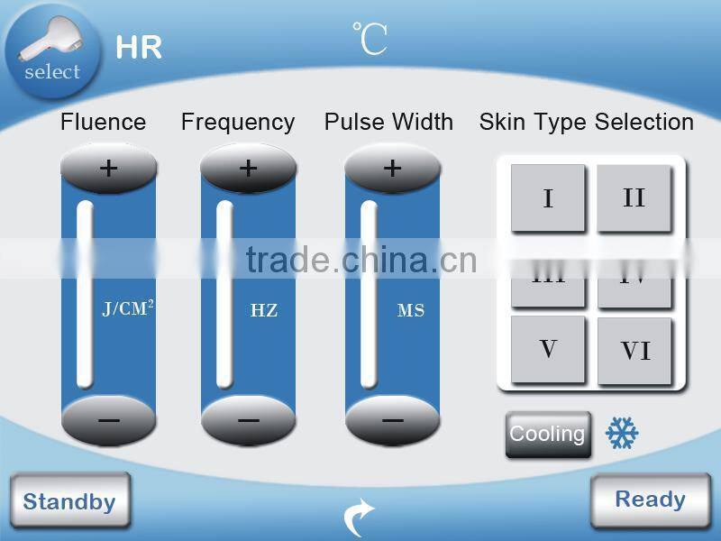 skin rejuvenation/SHR 808/810nm laser diode 10w