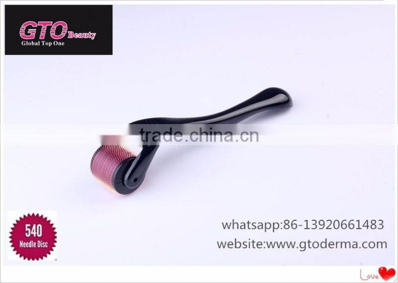 Dermaroller 540 titanium needles with many colors for options