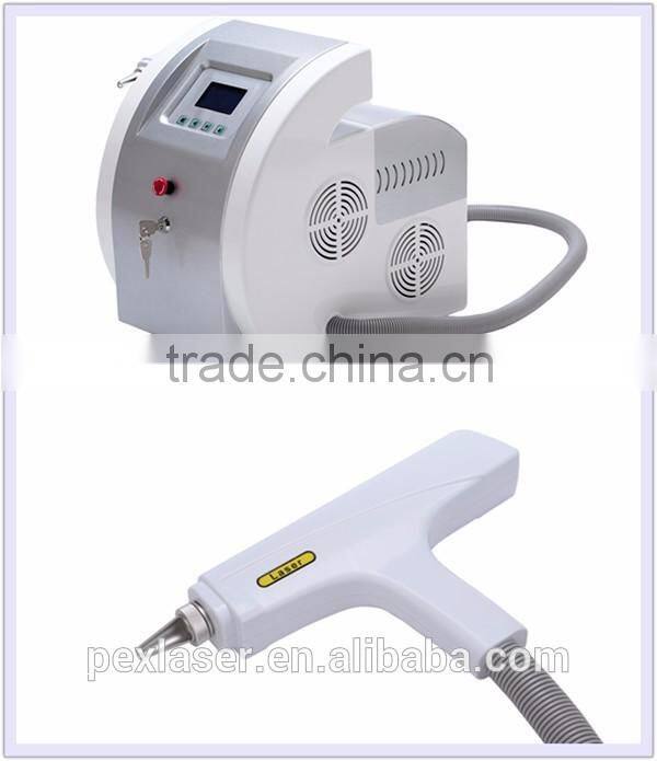 ND yag q-switched laser tattoo removal machine/1064nm