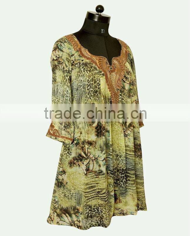 Designer Tunic Kurtis For Girls