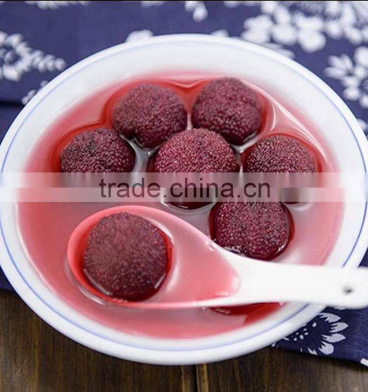 Cheap New Crop Canned Red Bayberry in Light Syrup