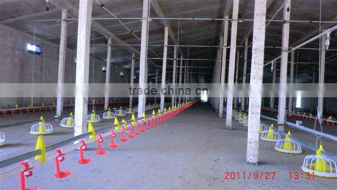 poultry feeding pan system for broilers and chicken