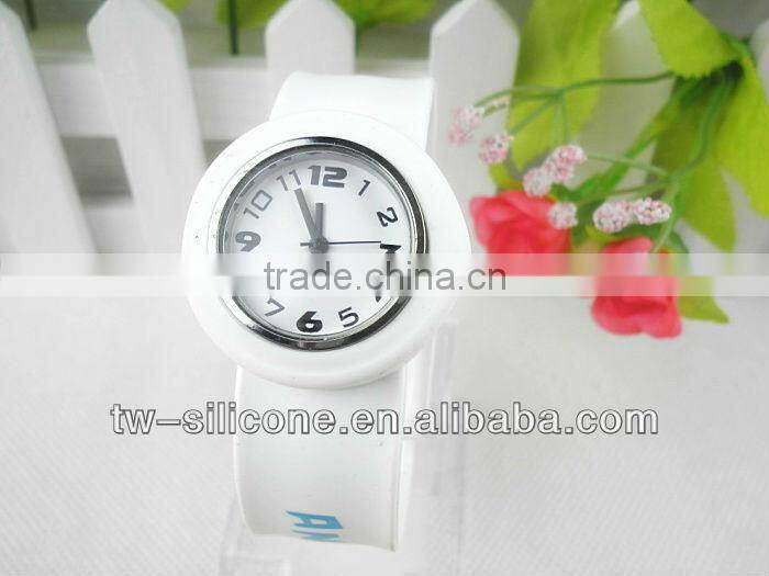 cheap silicon rubber colorful watch