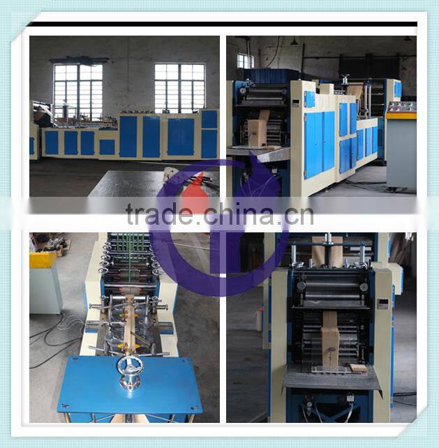 Paper bag making machine, YDZ-380 automatic pointed bottom bag machine/Qinyuan bag machine