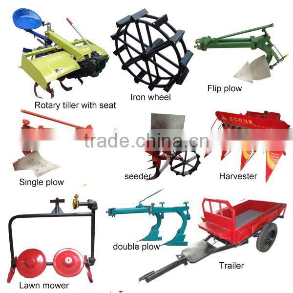 agricultural seat tractor seat power tiller/8-15HpFarm Names Wheel Rotavator hand tractor!!!!!