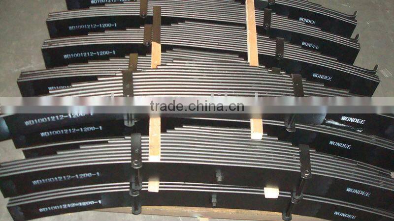 Conventional 100x12 Germany Type Trailer Leaf Spring