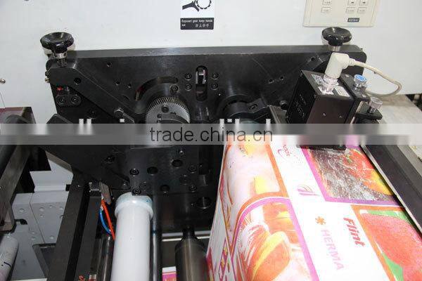 Automatic High Speed UV Drying BOPP/PET Plastic Film Flexo Machine