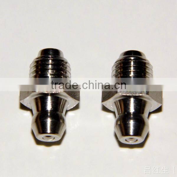 all kinds of M8x1 carbon steel grease nipples 180 degree straight