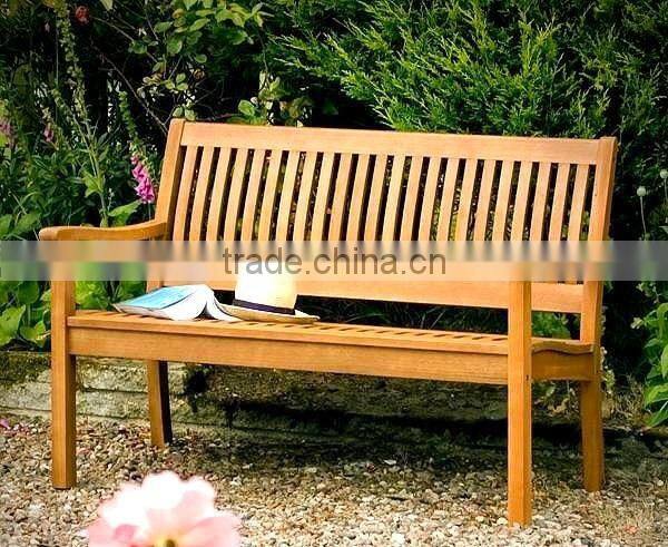 Hot Sale Wooden Bench Cast With Iron
