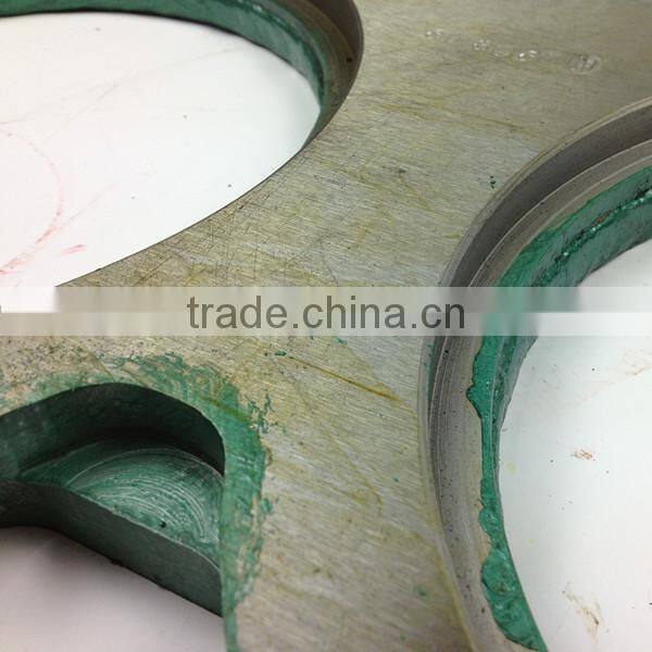 High quality PM concrete pump spectacle wear plate and wear ring